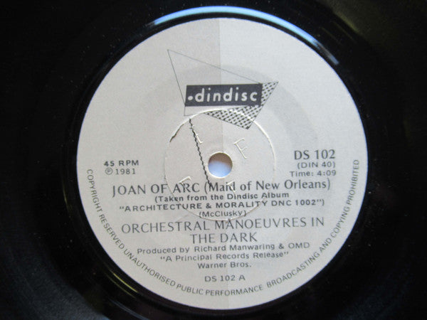 Orchestral Manoeuvres In The Dark : Maid Of New Orleans (7", Single)