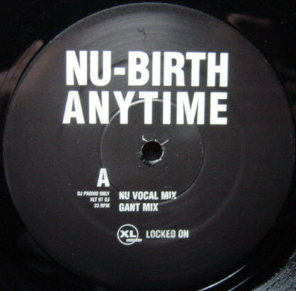 Nu-Birth : Anytime (2x12", Promo)
