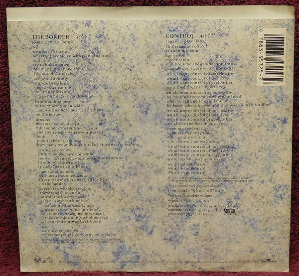 Mr. Mister : The Border (7", Single)