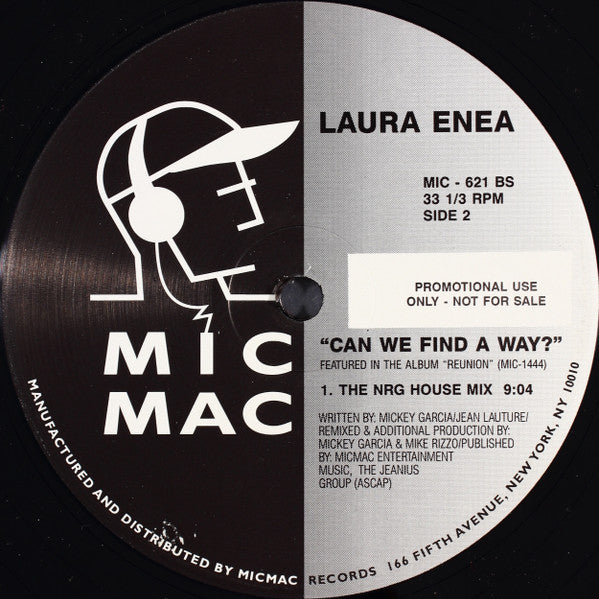 Laura Enea : Can We Find A Way (12", Promo)