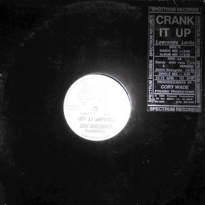 Lawrence Leritz : Crank It Up (12")
