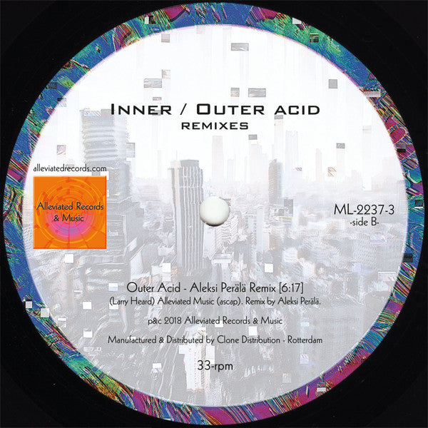 Mr. Fingers : Inner / Outer Acid (Remixes) (12")
