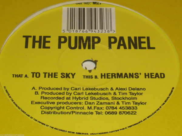 The Pump Panel : To The Sky / Herman's Head (12")