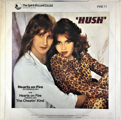 Hush (10) : Hearts On Fire (12")