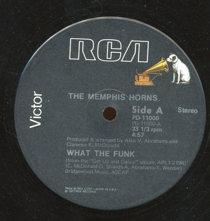 The Memphis Horns : What The Funk (12")