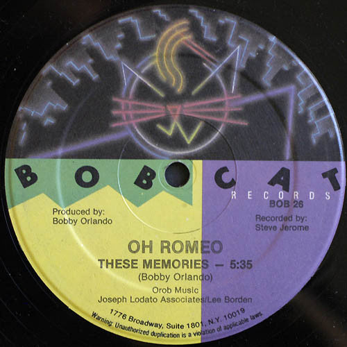 Oh Romeo : These Memories (12")