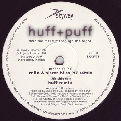 Huff + Puff* : Help Me Make It ('97 Remixes) (12")