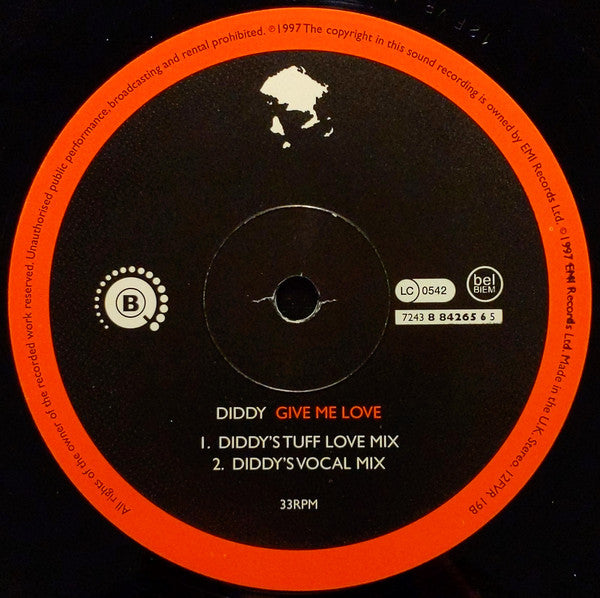 Diddy : Give Me Love (12")