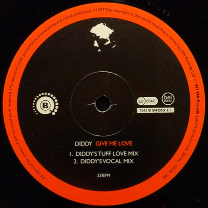 Diddy : Give Me Love (12")