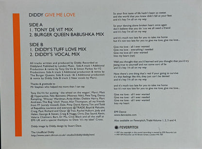 Diddy : Give Me Love (12")