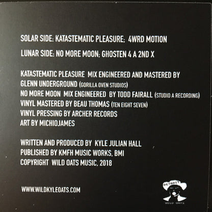 Kyle Hall : Equanimity (12", EP, Eme)