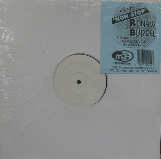 Ronald Burrel* : Non-Stop (12", W/Lbl)