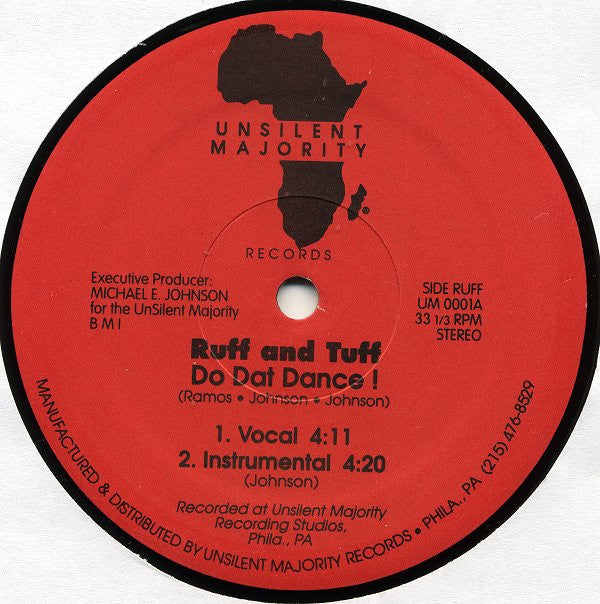 Ruff And Tuff : Do Dat Dance! (12")