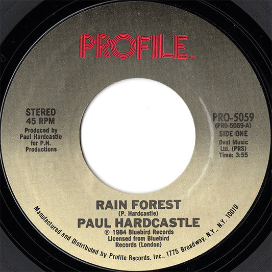 Paul Hardcastle : Rain Forest (7", Single, Styrene)