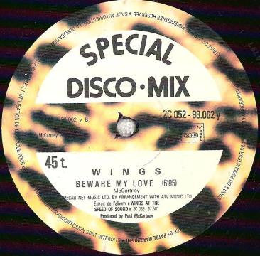 Wings (2) : Let 'Em In (12", Single)