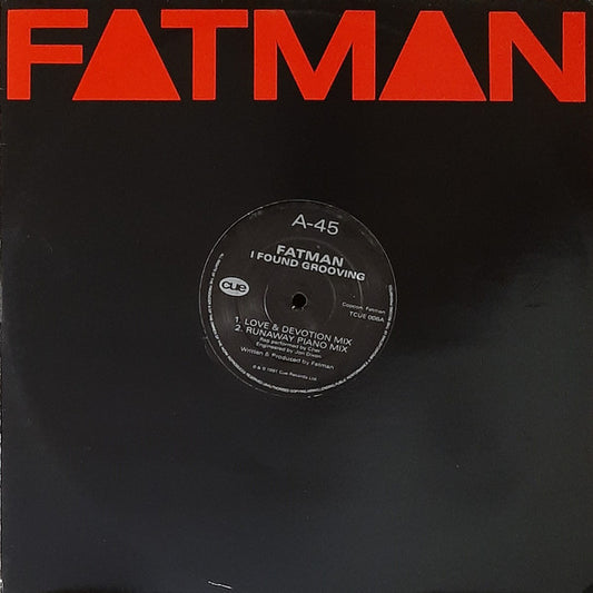 Fatman : I Found Grooving (12", Bla)