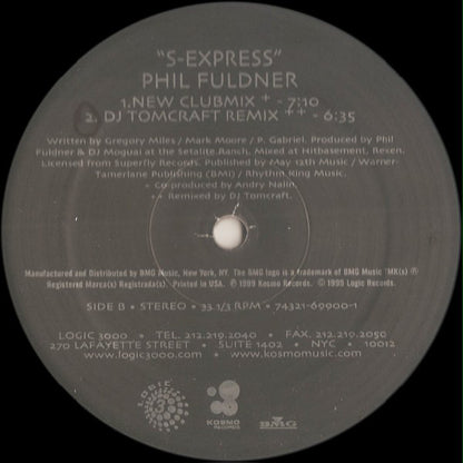 Phil Fuldner : S-Express (12")