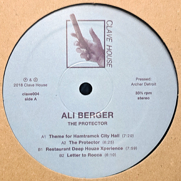 Ali Berger : The Protector (12")
