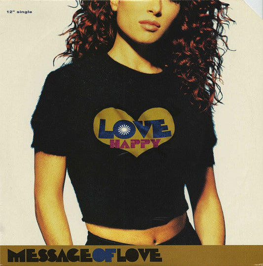 Love Happy : Message Of Love (12", Single)