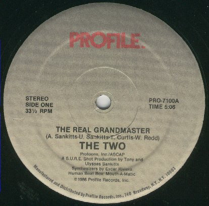 The Two : The Real Grandmaster (12")