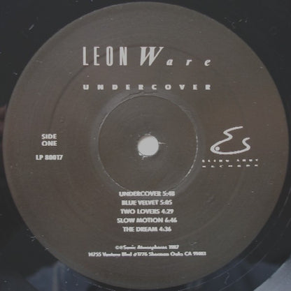 Leon Ware : Undercover (LP, Album)