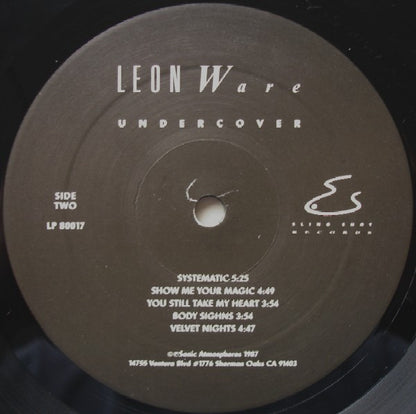Leon Ware : Undercover (LP, Album)