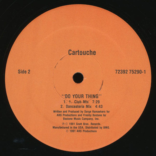 Cartouche : Let The Music Take Control (12")