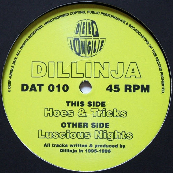 Dillinja : Luscious Nights / Hoes & Tricks (12")