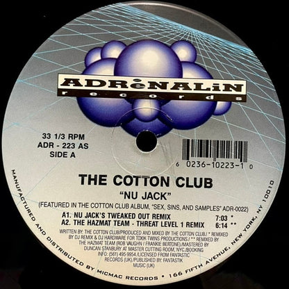 The Cotton Club* : Nu Jack (12")
