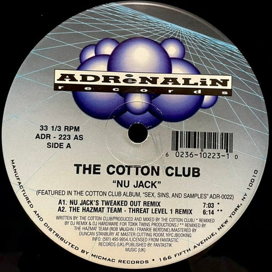 The Cotton Club* : Nu Jack (12")