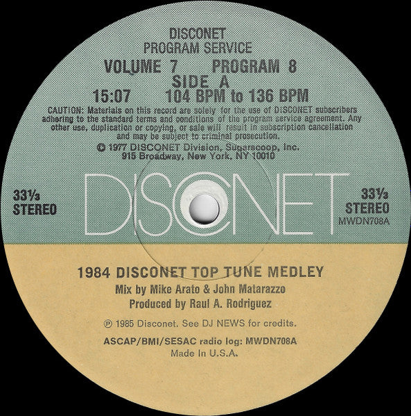 Various : Volume 7 Program 8 (2x12", P/Mixed)