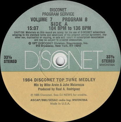 Various : Volume 7 Program 8 (2x12", P/Mixed)