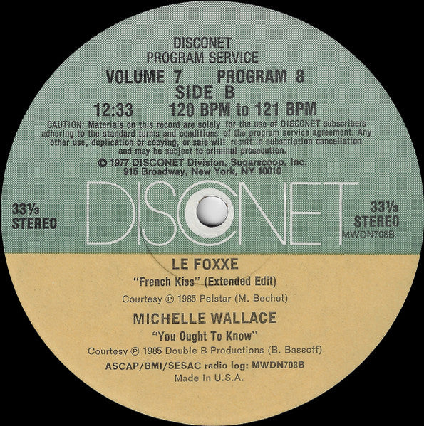 Various : Volume 7 Program 8 (2x12", P/Mixed)