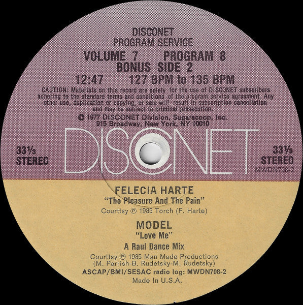 Various : Volume 7 Program 8 (2x12", P/Mixed)