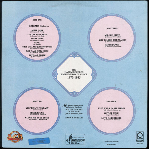 Various : Haremix - Tenth Anniversary Special Edition Double Album Vol.1 (2xLP, Comp, P/Mixed)
