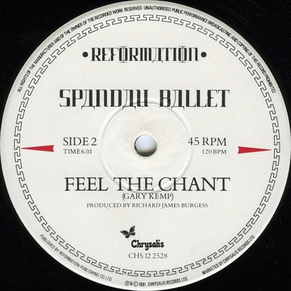 Spandau Ballet : Chant No. 1 (I Don't Need This Pressure On) (12", Single)