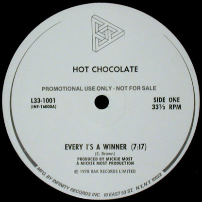 Hot Chocolate / Dobie Gray : Every 1's A Winner / You Can Do It (12", Promo)