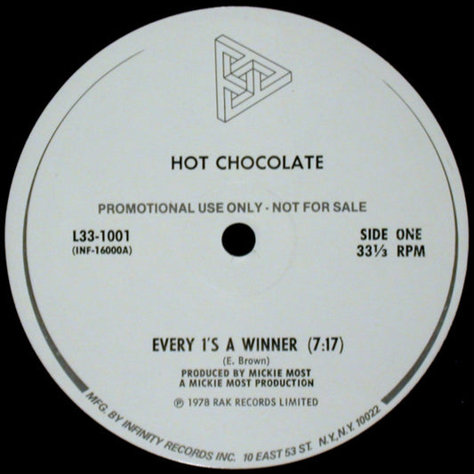 Hot Chocolate / Dobie Gray : Every 1's A Winner / You Can Do It (12", Promo)
