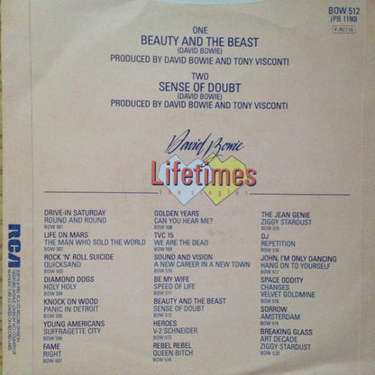 David Bowie : Beauty And The Beast (7", Single, RE)