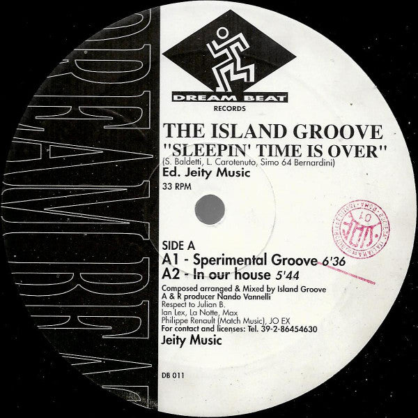 The Island Groove* : Sleepin' Time Is Over (2x12", EP)
