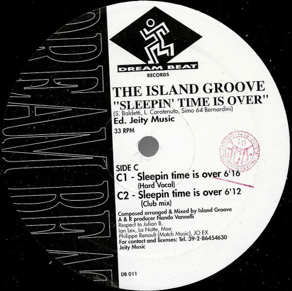 The Island Groove* : Sleepin' Time Is Over (2x12", EP)