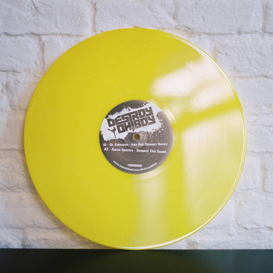 Various : Destroy Oh Boy #2 (12", EP, Comp, Ltd, Yel)