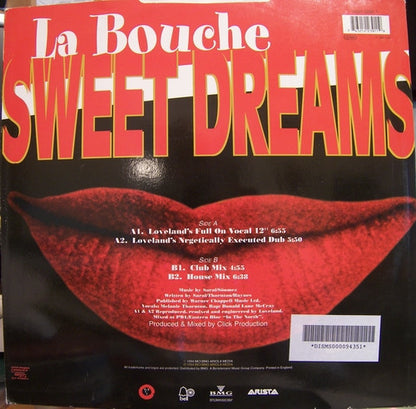 La Bouche : Sweet Dreams (12")