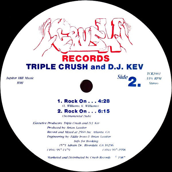 Triple Crush And D.J. Kev : We Salute You (12")