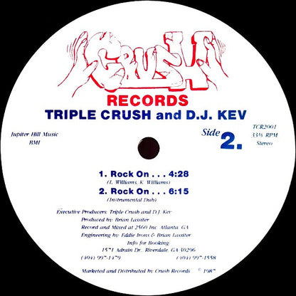 Triple Crush And D.J. Kev : We Salute You (12")