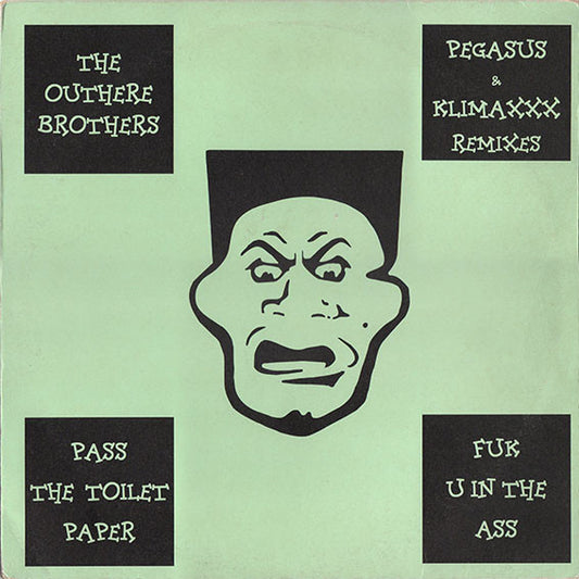 The Outhere Brothers : Pass The Toilet Paper / Fuk U In The Ass (The Remixes) (12")