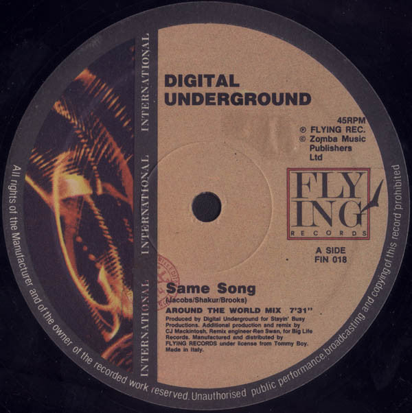 Digital Underground : Same Song (12")