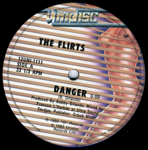 The Flirts : Danger (12")
