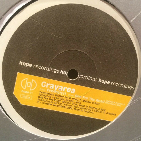 Grayarea : Yewminyst (12")