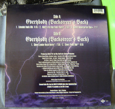 Backstreet Boys : Everybody (Backstreet's Back) (12")